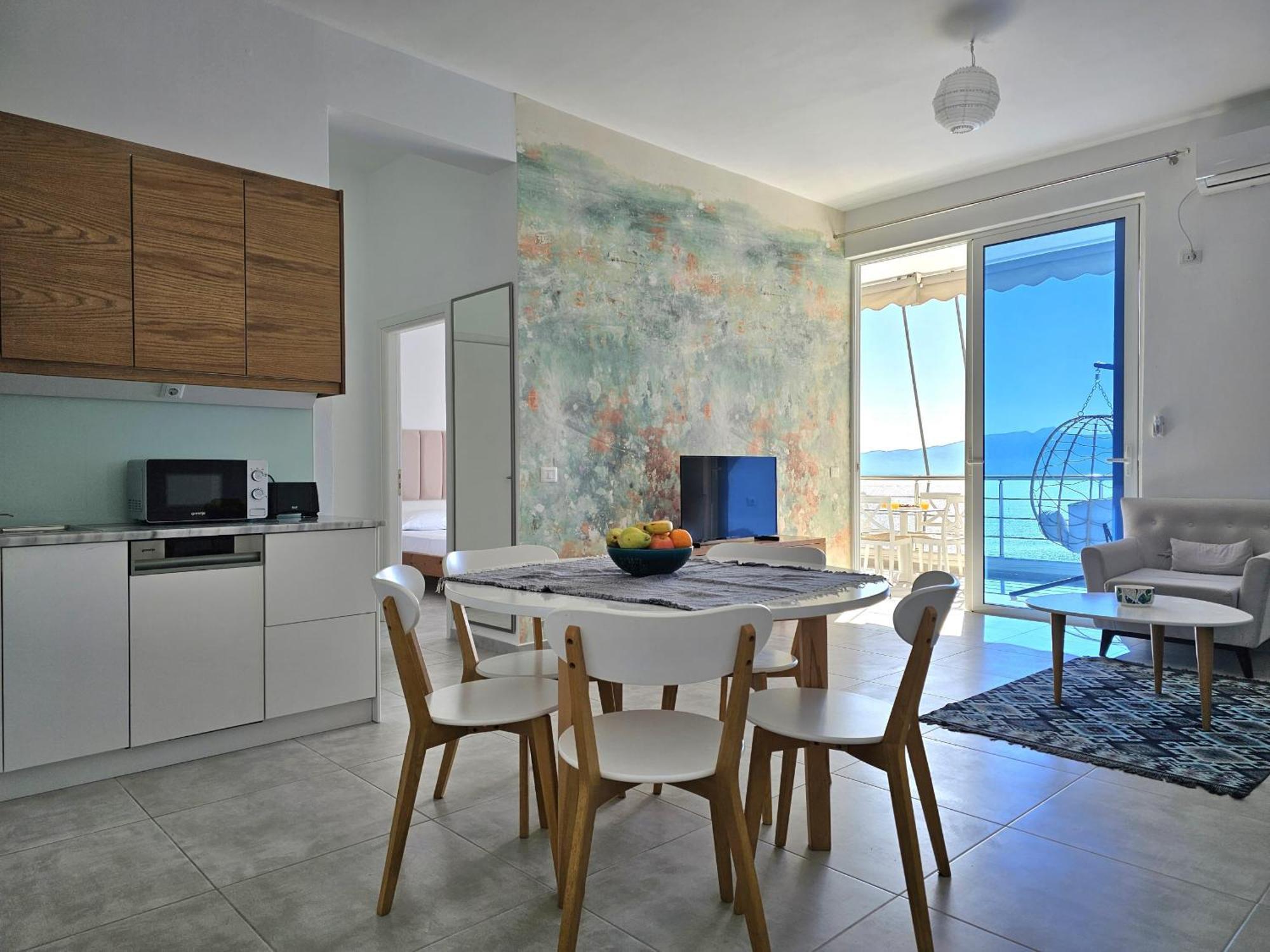 Panorama View Apartments Sarandë Buitenkant foto