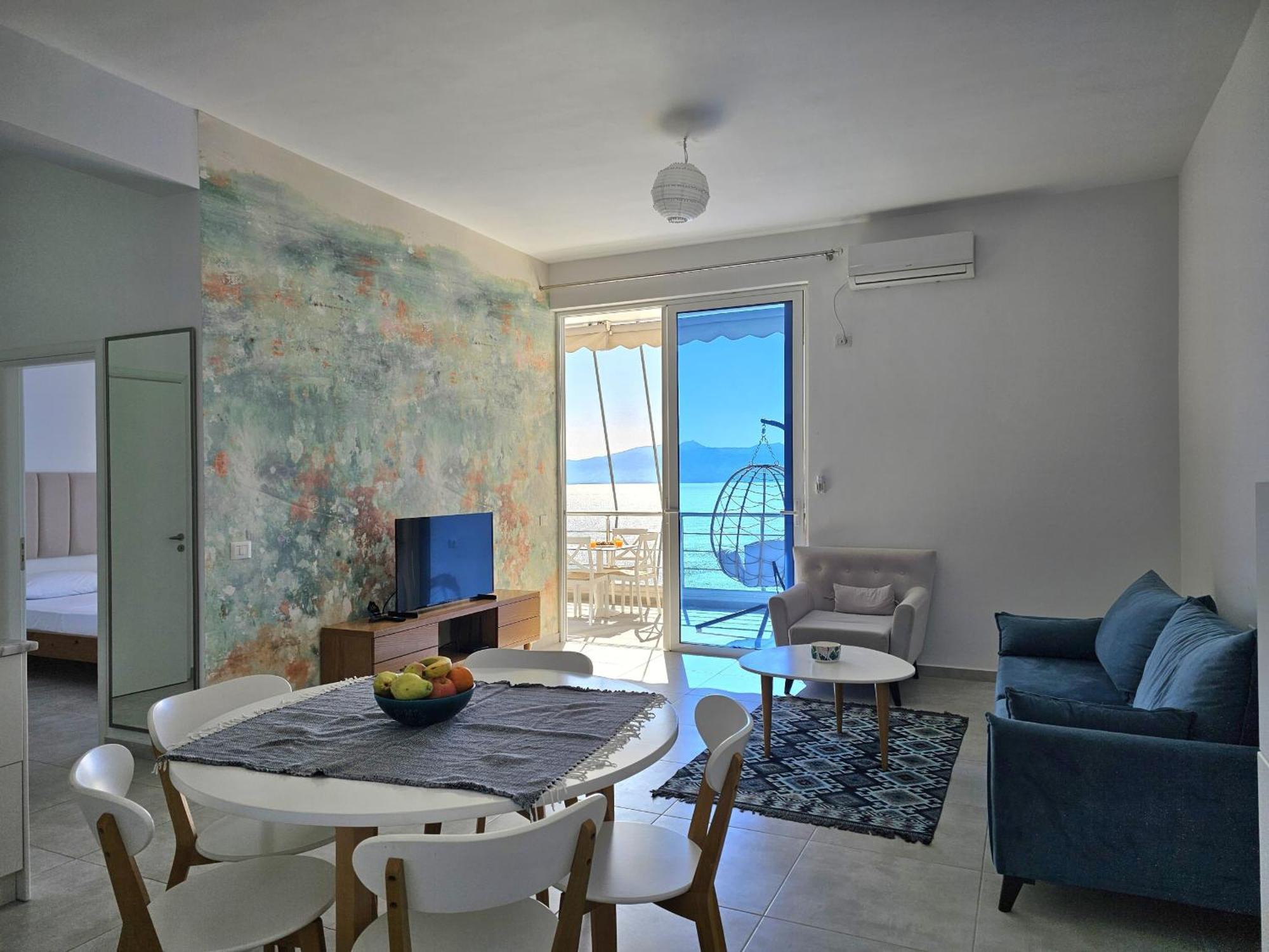 Panorama View Apartments Sarandë Buitenkant foto