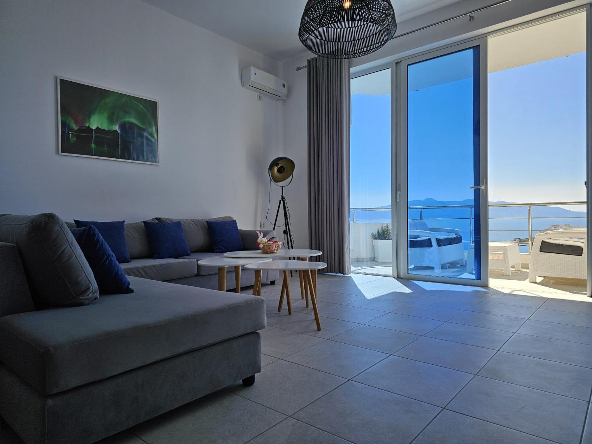 Panorama View Apartments Sarandë Buitenkant foto
